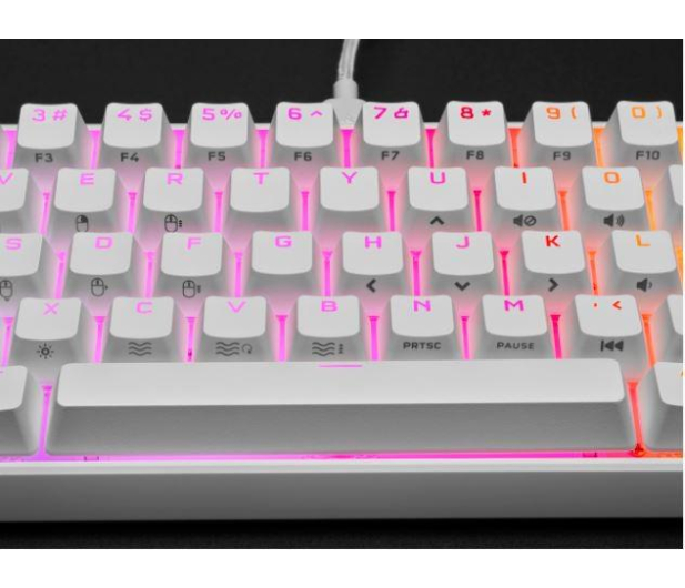 Corsair K65 mini White (RGB) - 697186 - zdjęcie 3